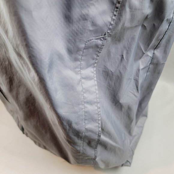 Columbia Jacket Mens Large Grey Flash Forward Windbreaker Packable Central State - Picture 8 of 13